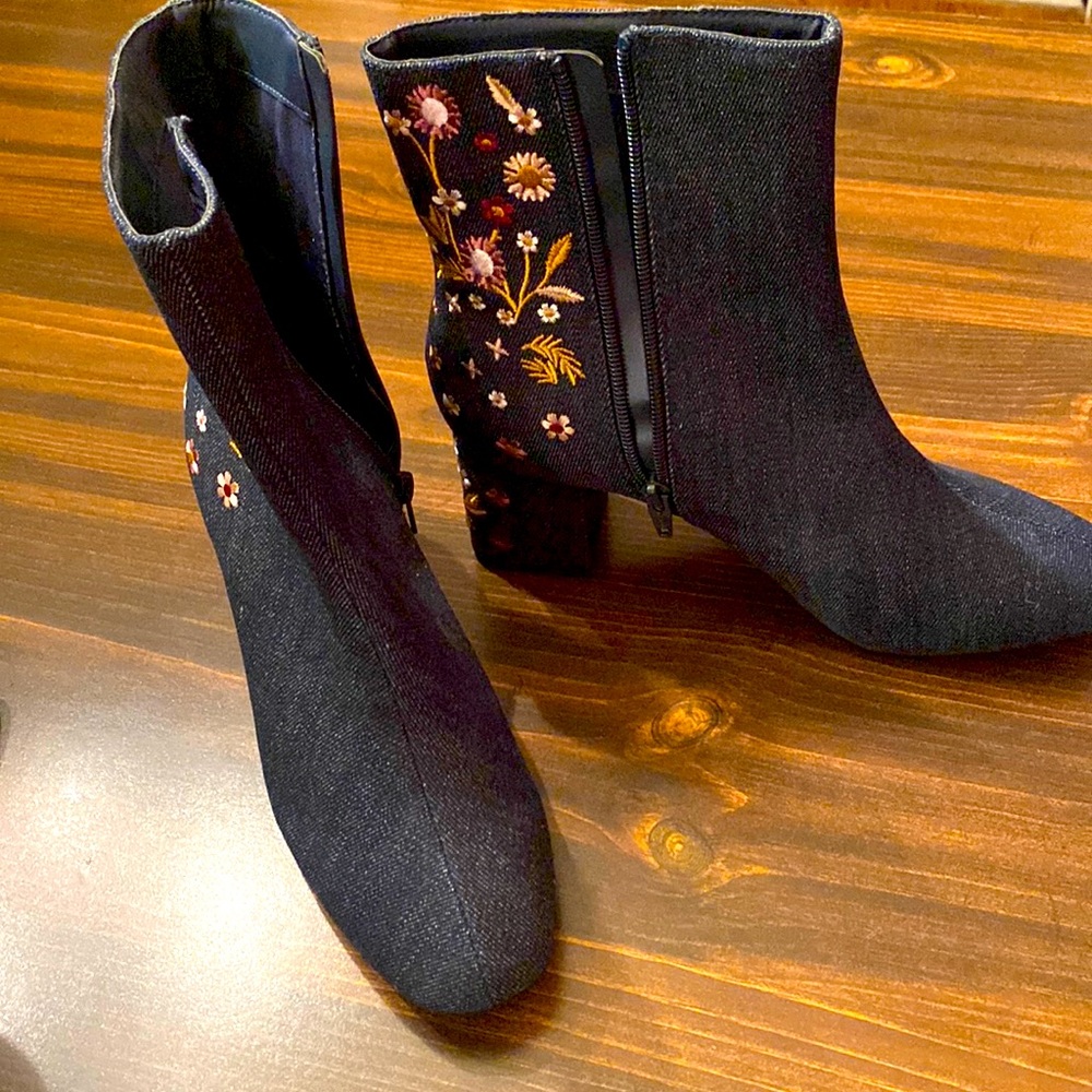 Stiletto booty. They have never been worn. Brand new.